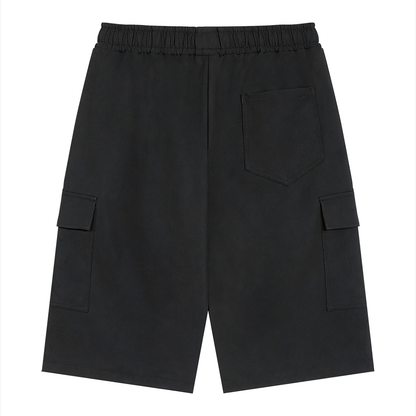 "Brooklyn Republic Essentials" Drawstring Cargo Shorts