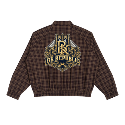 Brooklyn Republic Essentials™ "Da Boom Bap"  Plaid Wide Leg & Jogger Set