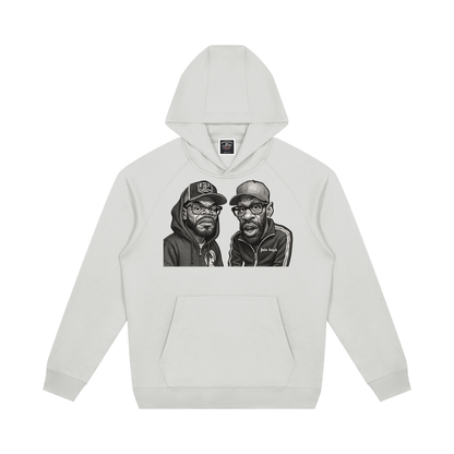 "How High" Oversized Raglan Pullover Hoodie