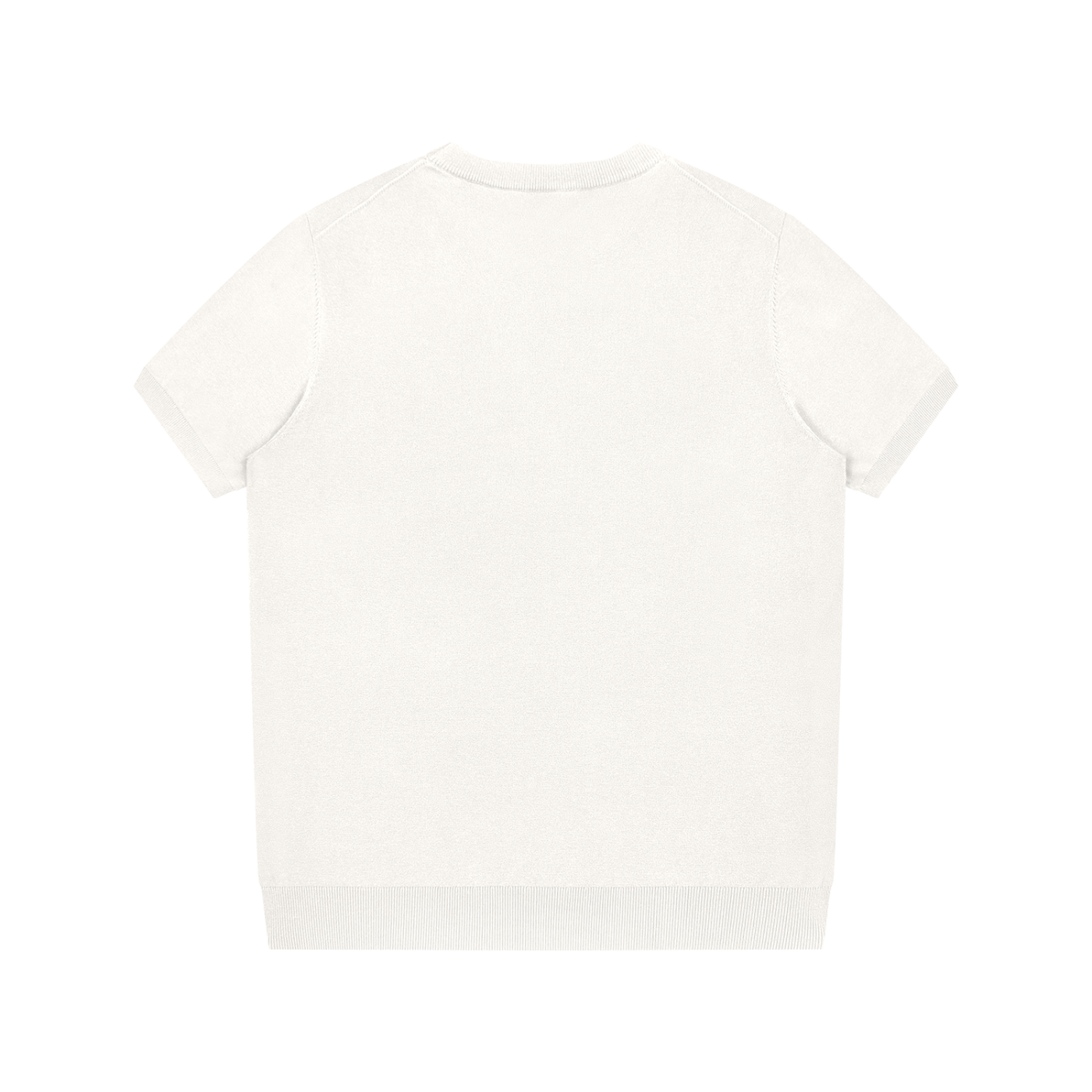 "Brooklyn Republic Essentials" Crewneck Knit T-Shirt