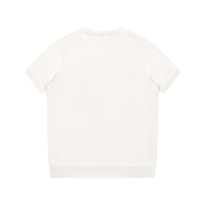 "Brooklyn Republic Essentials" Crewneck Knit T-Shirt