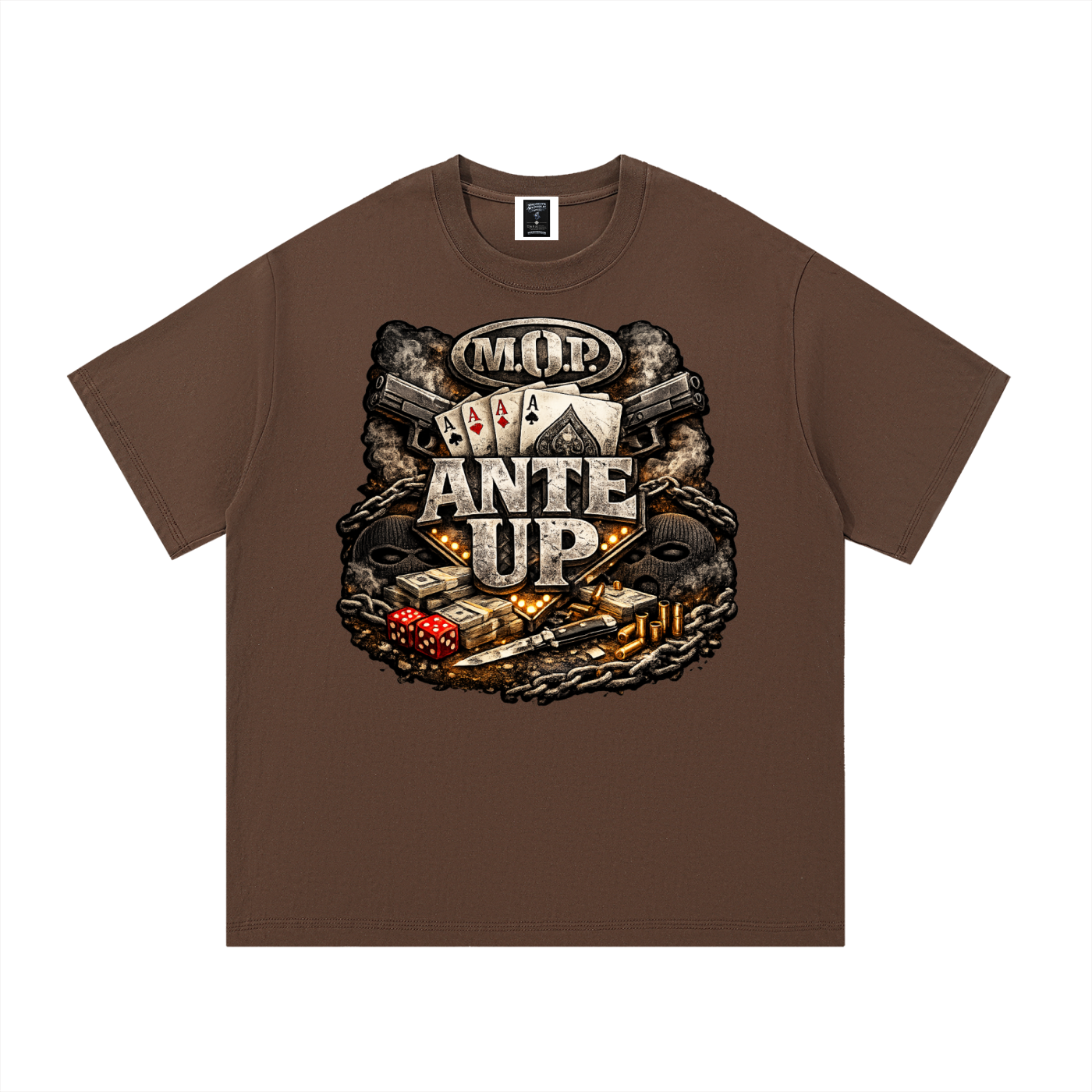 "Ante Up" Cotton T-Shirt