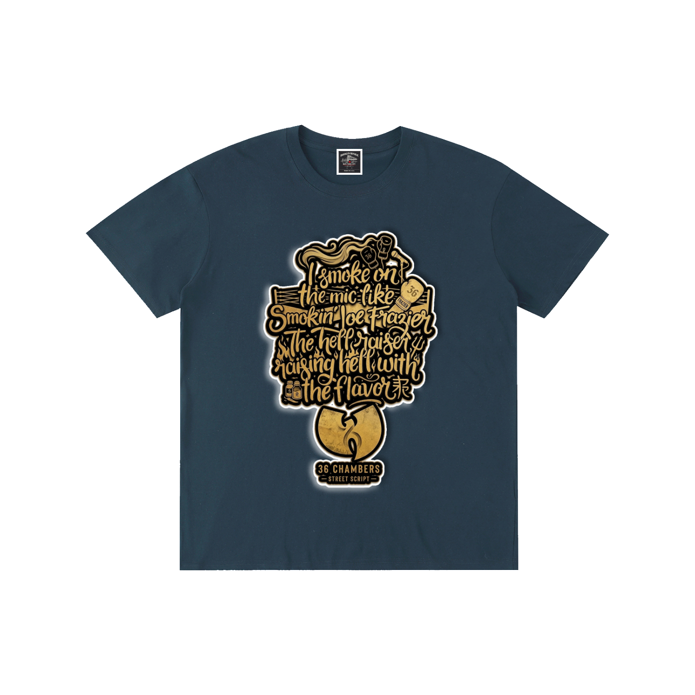 PYN™ "Smokin' Joe" Pure Cotton T-Shirt