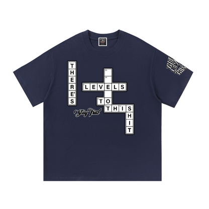 "LEVELS" Cotton T-Shirt
