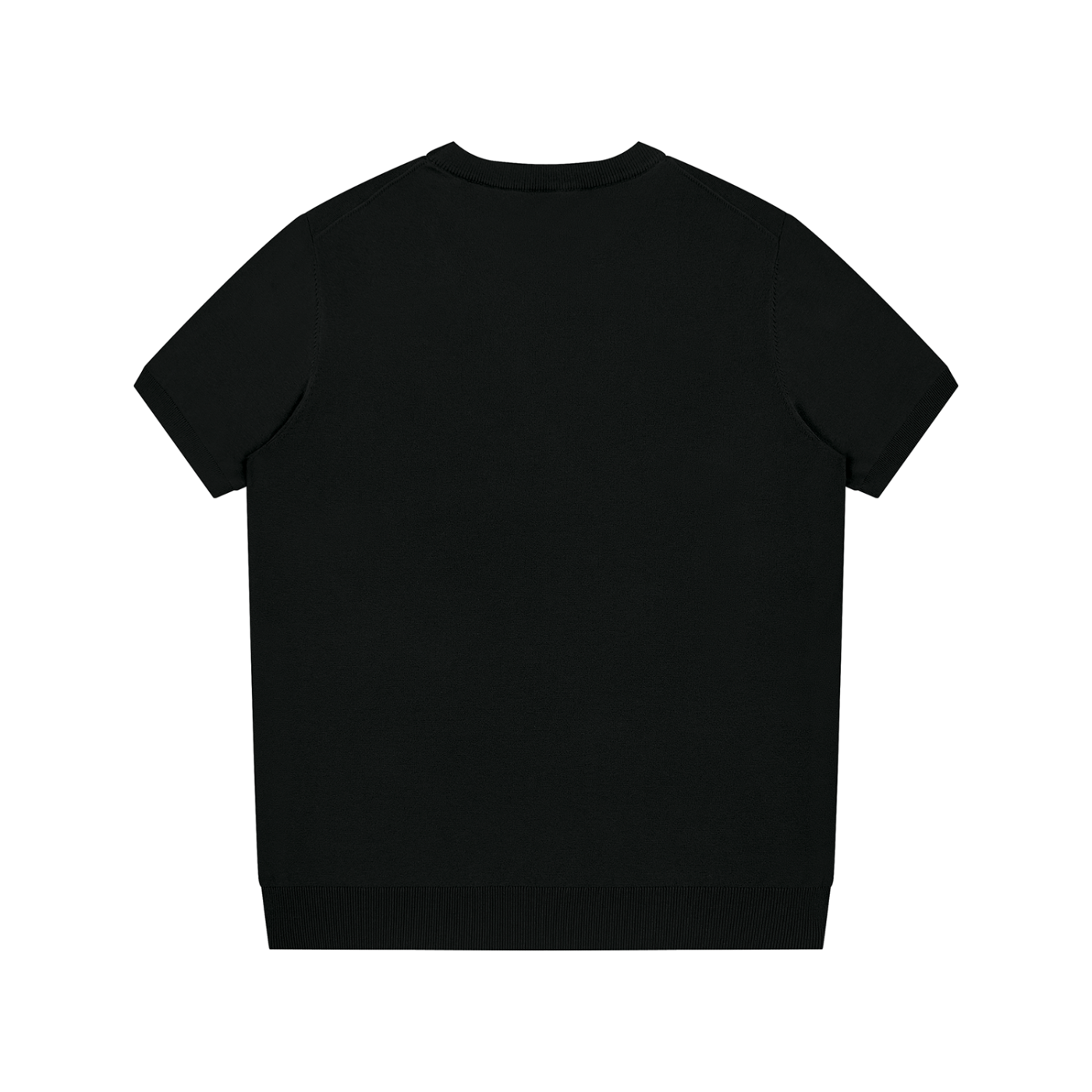 "Brooklyn Republic Essentials" Crewneck Knit T-Shirt