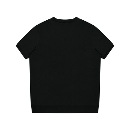 "Brooklyn Republic Essentials" Crewneck Knit T-Shirt