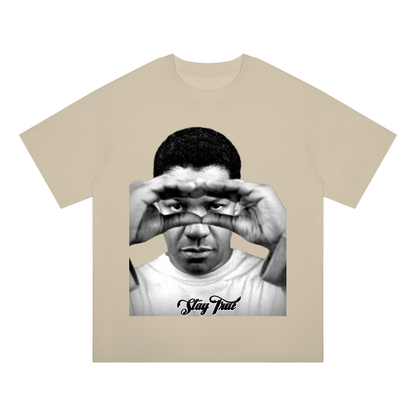 "Through Gods Viewfinder" Oversized Drop Shoulder T-Shirt