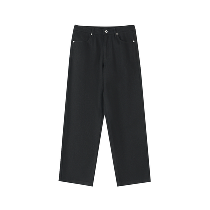 Men's Heavyweight Cotton Straight-Leg Khakis