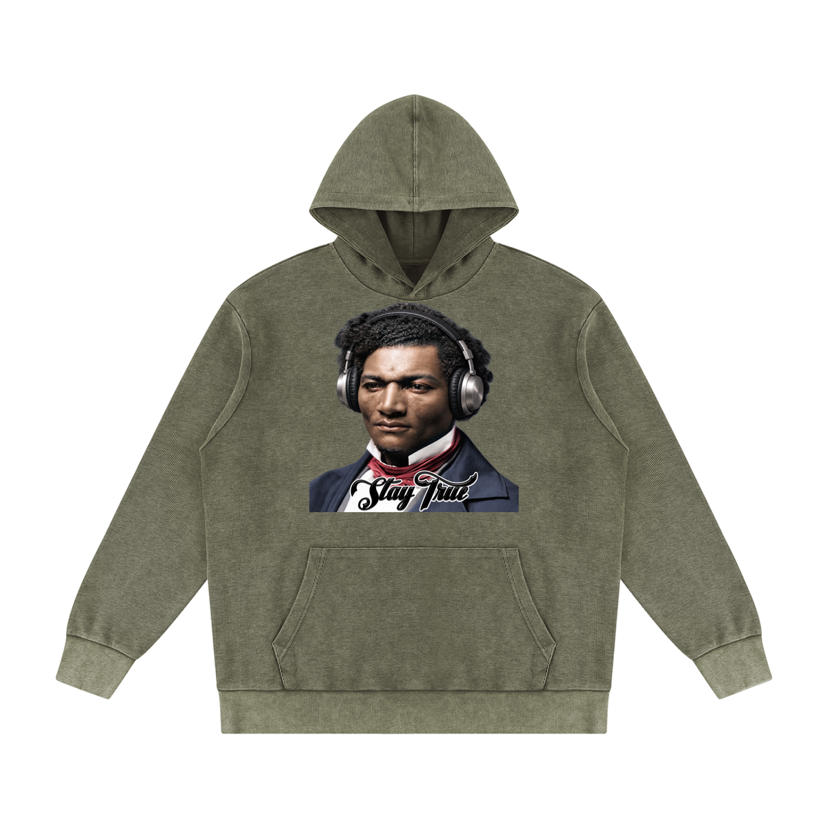 "Freddie's Dead" Mineral Wash Oversized Hoodie