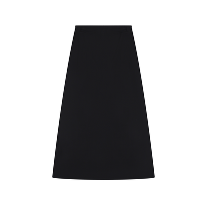 "Brooklyn Republic Essentials" Women's Solid Color Knit Maxi Skirt