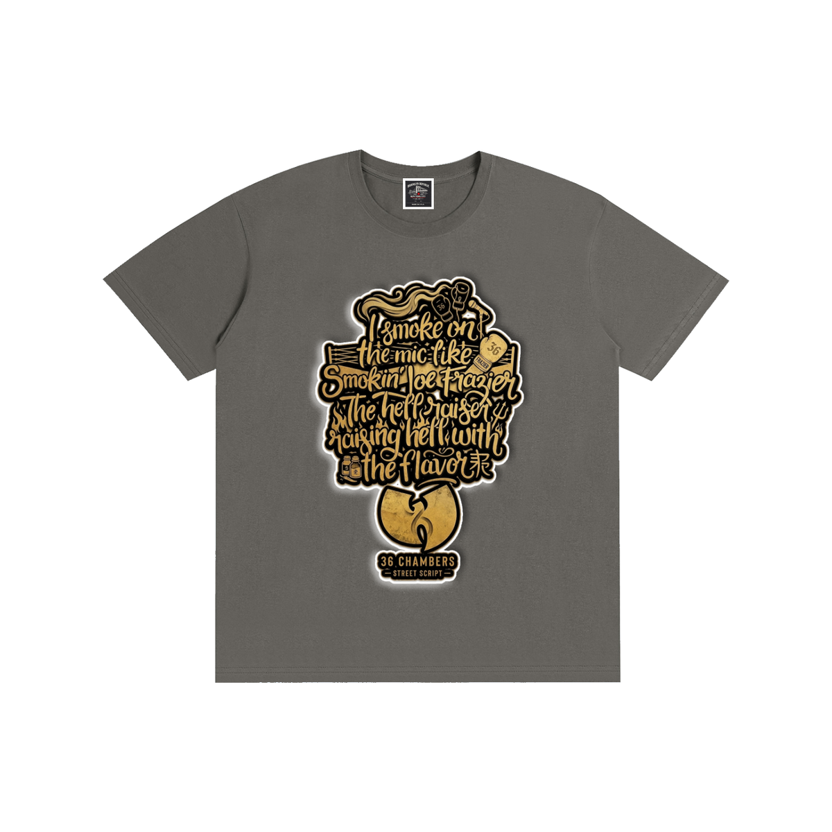 PYN™ "Smokin' Joe" Pure Cotton T-Shirt