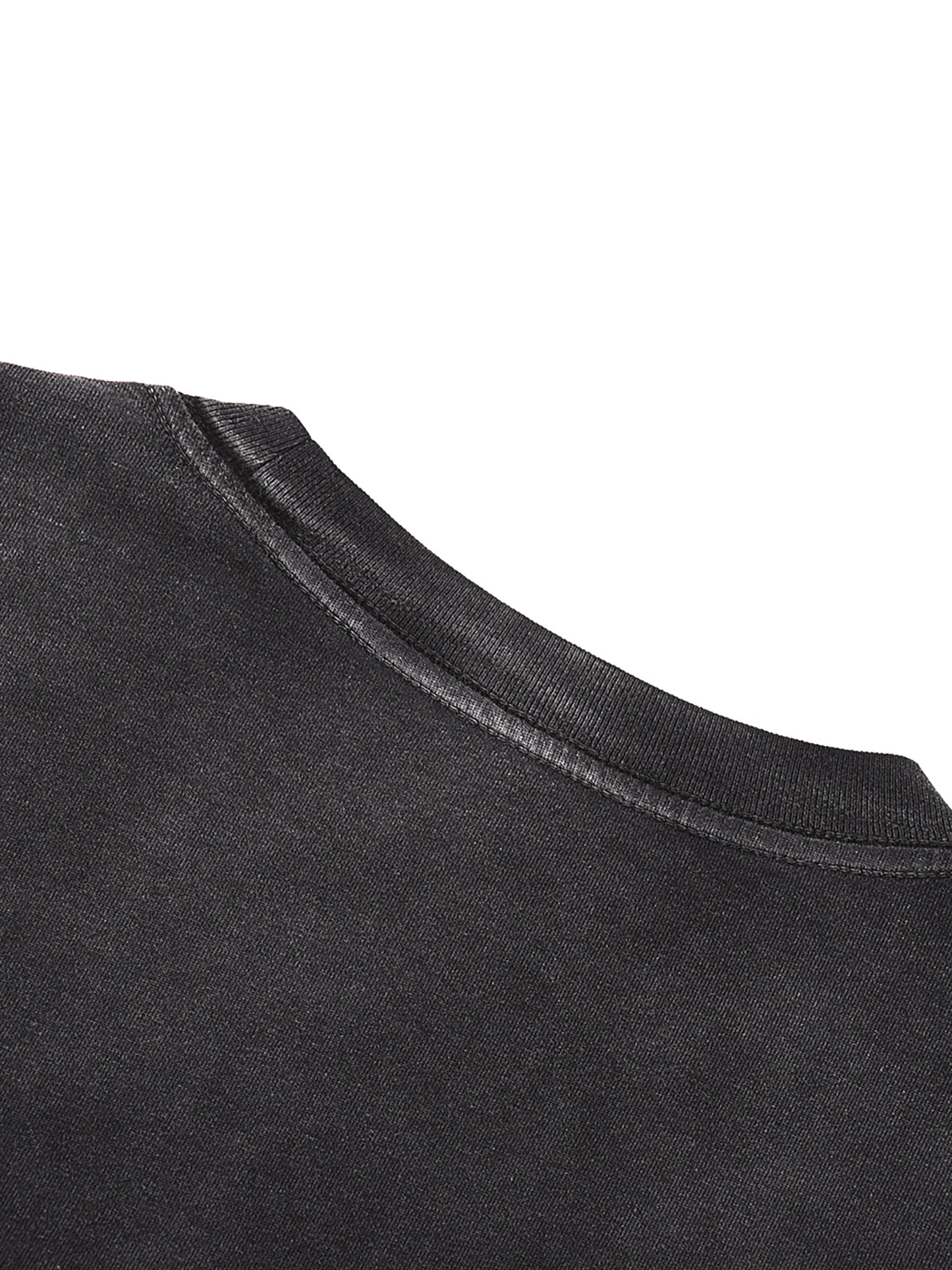 "Divine Theories" Gradient Washed Long Sleeve T-Shirt