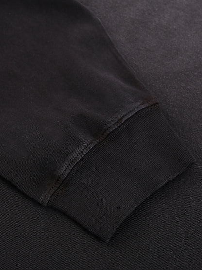"Divine Theories" Gradient Washed Long Sleeve T-Shirt