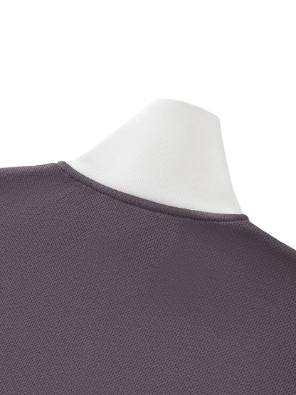 "Sankofa" Contrast Side Stripe Fleece Cropped Track Jacket