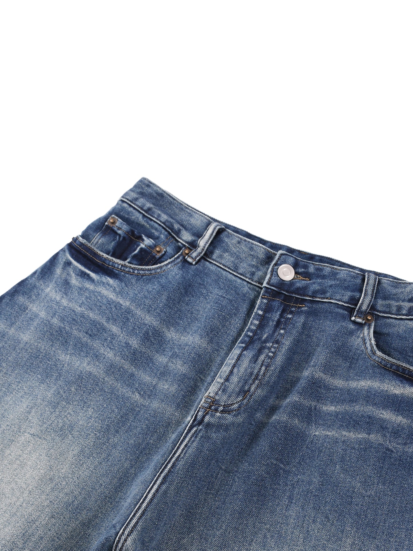 "Dream Chasers" Sun Fade Heavyweight Denim Jeans