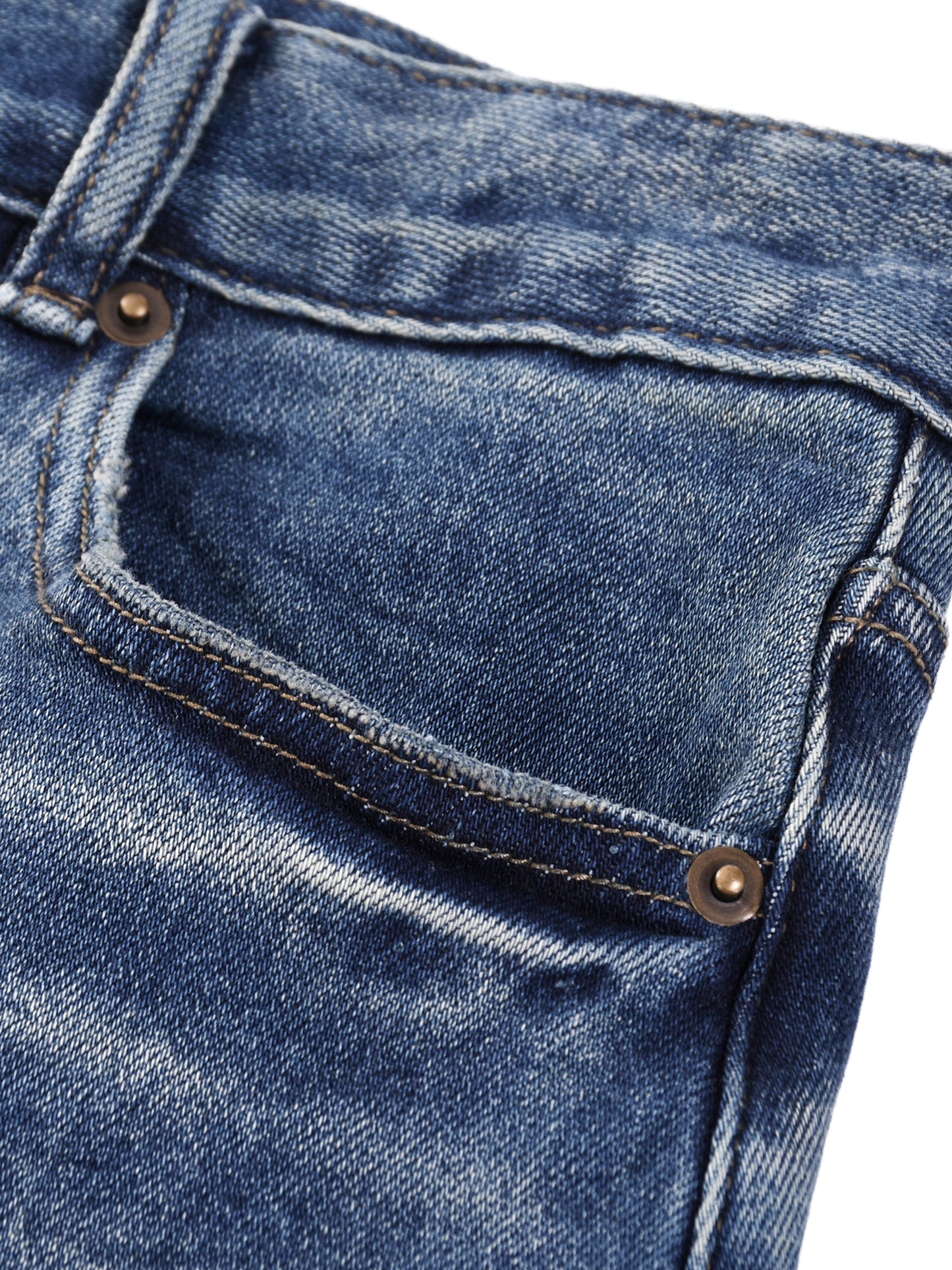 "Dream Chasers" Sun Fade Heavyweight Denim Jeans
