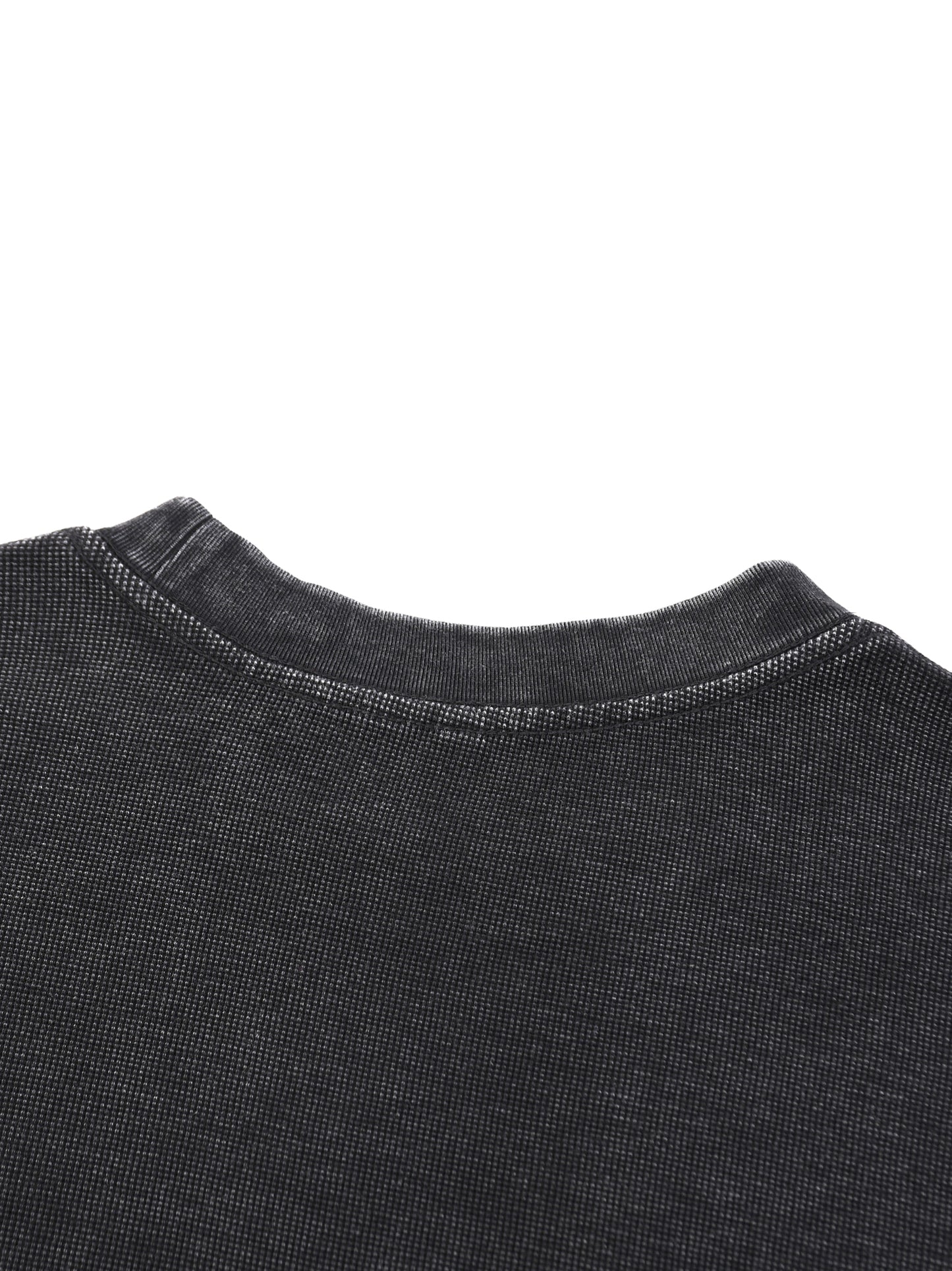 "Misunderstood" Mineral Wash Waffle Oversized T-Shirt