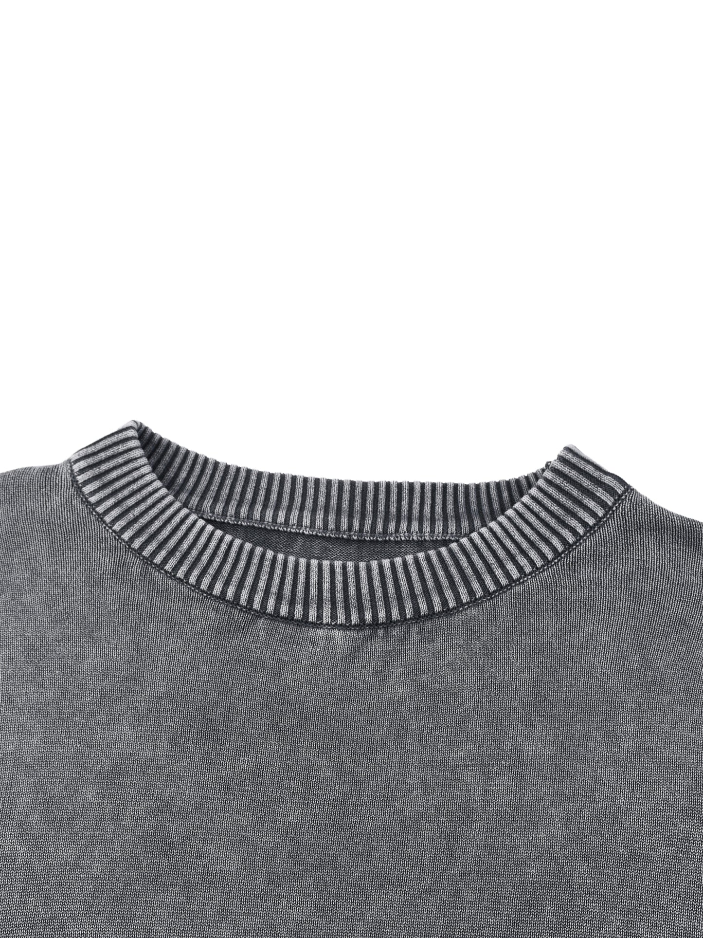 "DREAM CHASERS" Mineral Wash Oversized Sweater