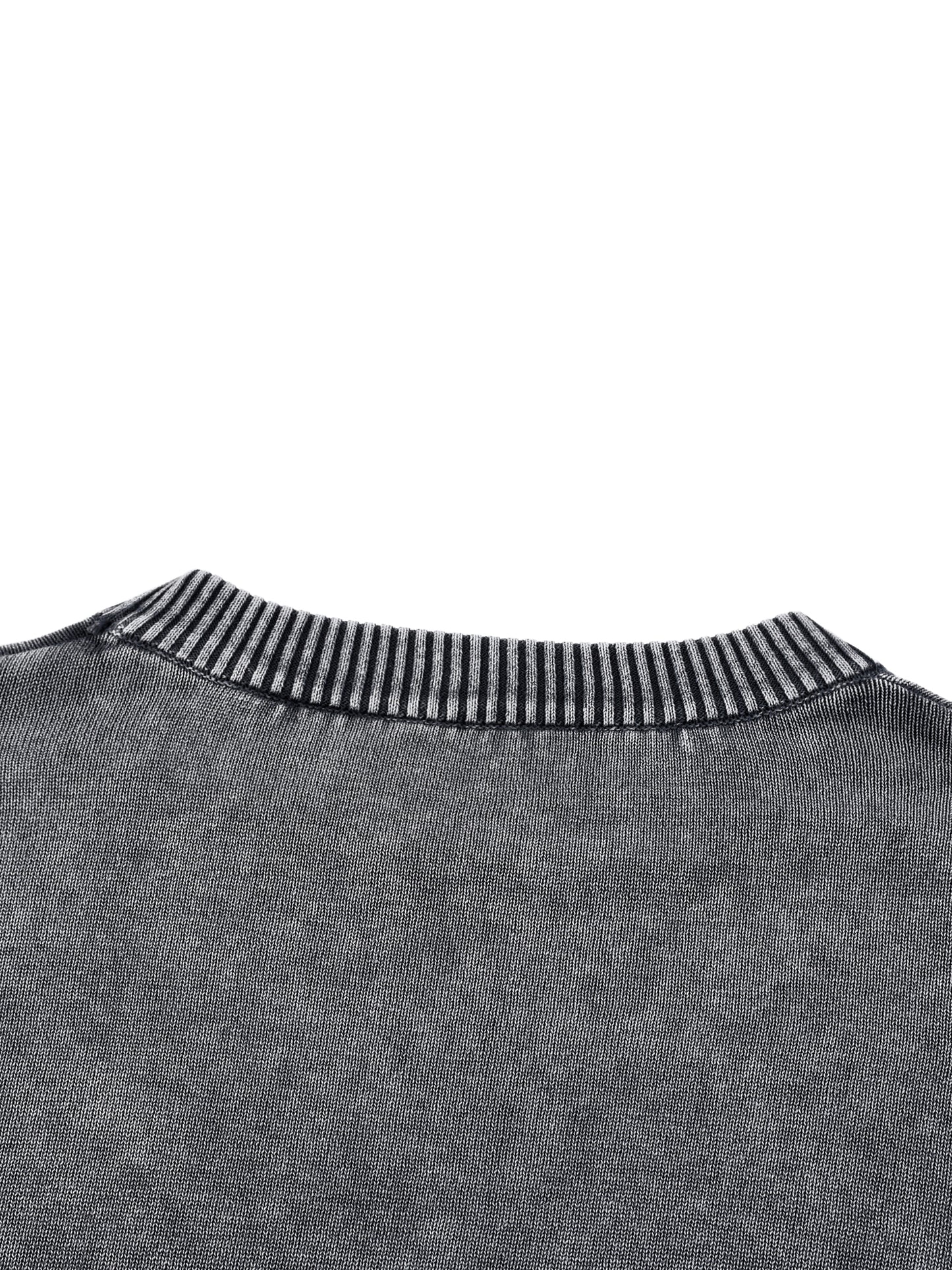 "DREAM CHASERS" Mineral Wash Oversized Sweater