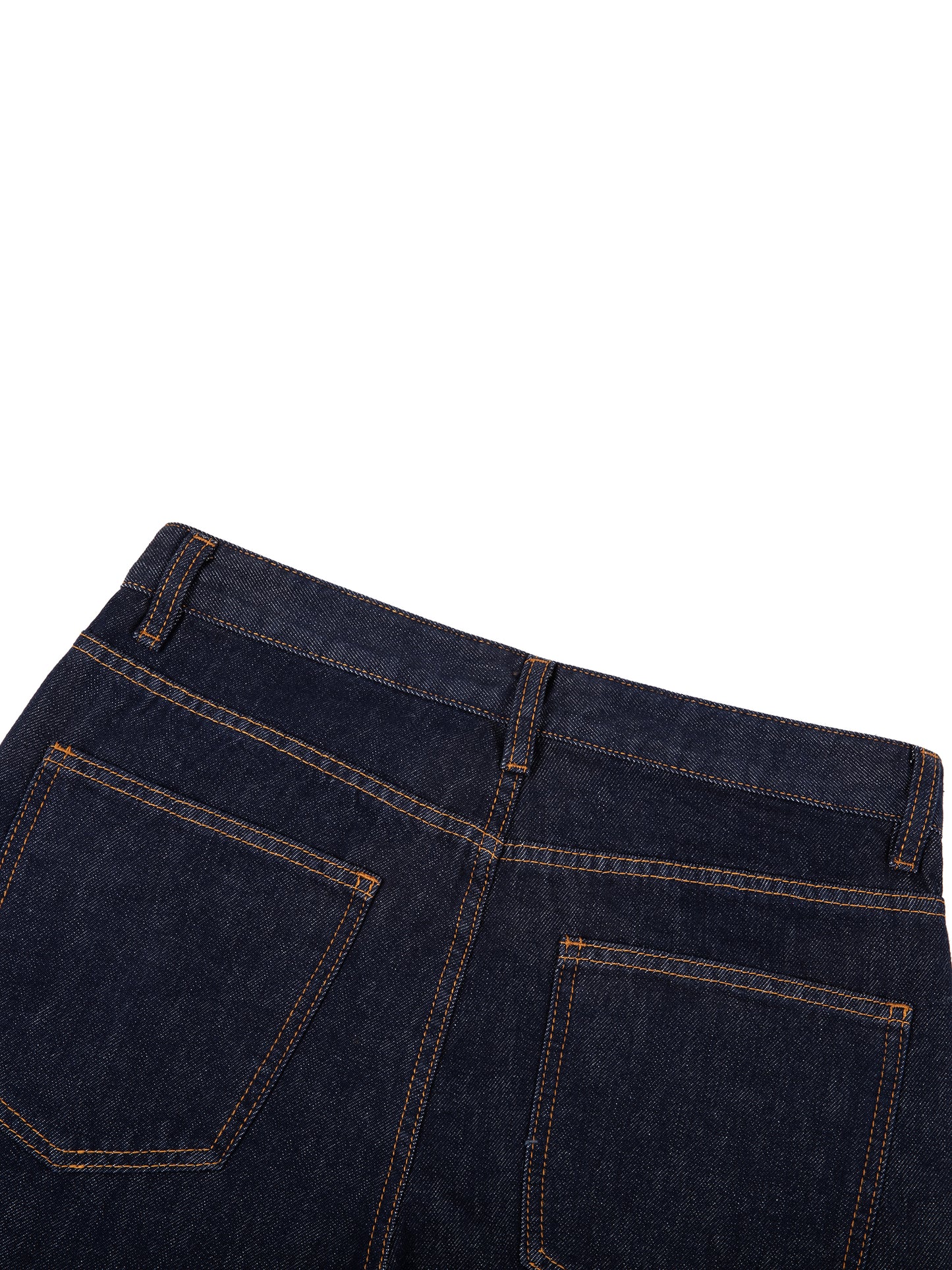 "Brooklyn Republic Essentials" Heavyweight Straight Leg Denim Jeans