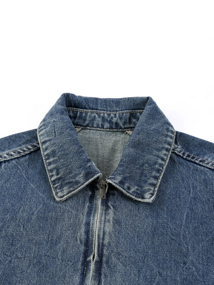"Autism Speaks" Vintage Wash Denim Jacket
