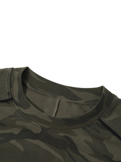Camo Loose Long Sleeve T-Shirt