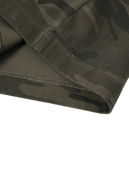 Camo Loose Long Sleeve T-Shirt