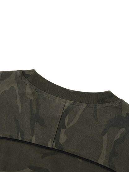Camo Loose Long Sleeve T-Shirt