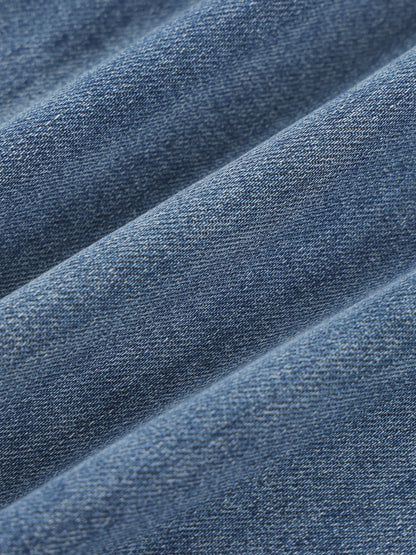 "Brooklyn Republic Essentials" Women’s Vintage Wash Wide Leg Jeans