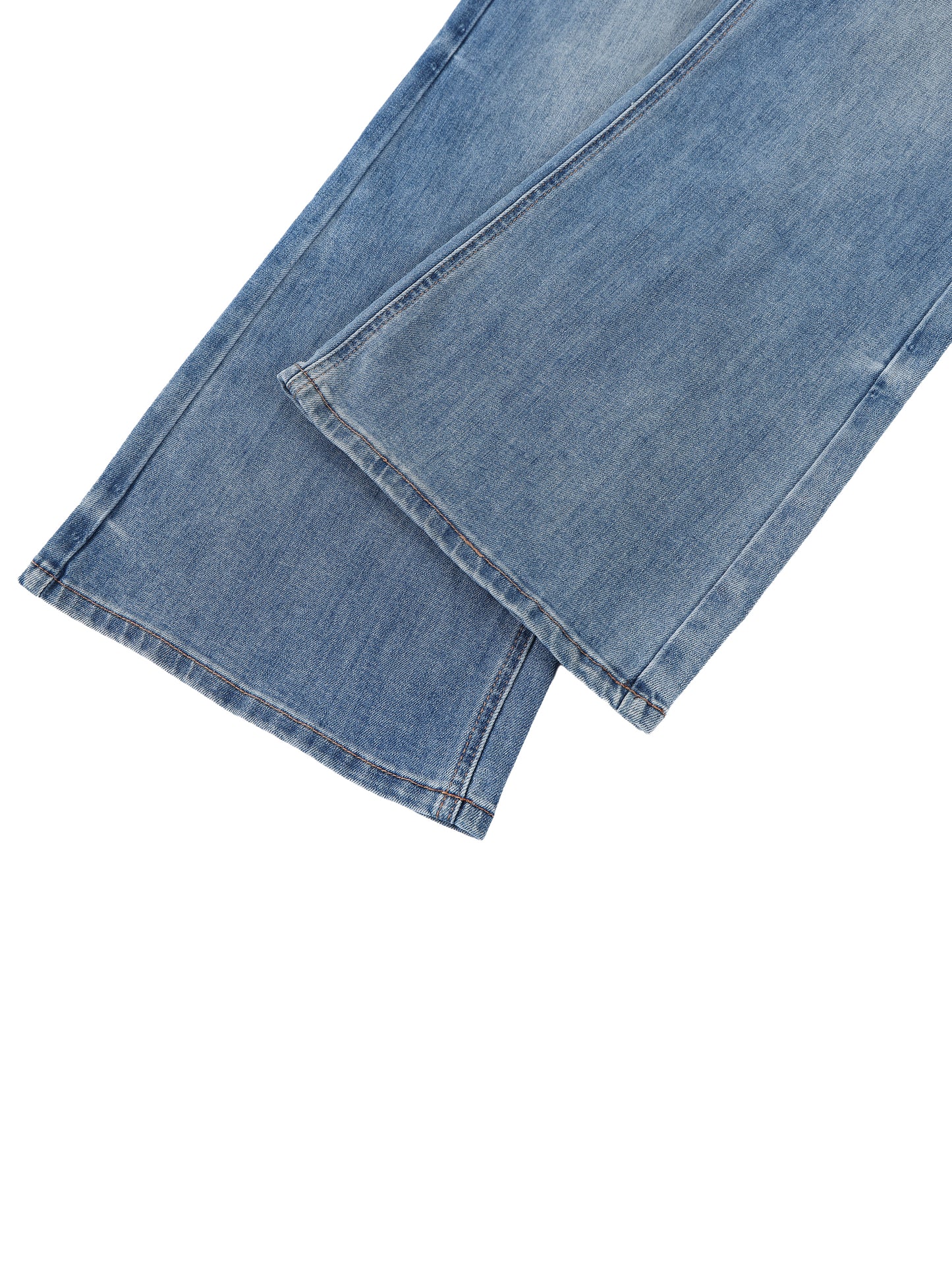 "Brooklyn Republic Essentials" Women’s Vintage Wash Wide Leg Jeans