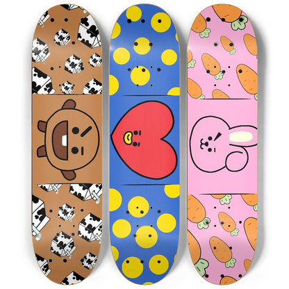 BTS™ X BSP™ Skateboard Art Series Vol.1