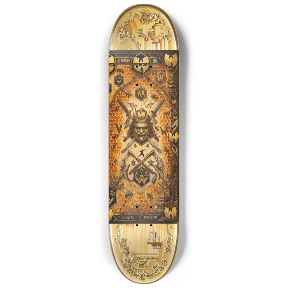 PYN™️ x BSP™️ "The Wu Saga" Skateboard Art Series