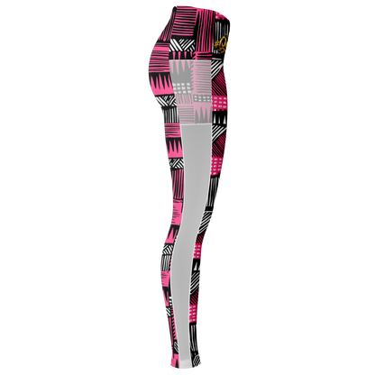 "Queen" Pocketed Mesh Legging