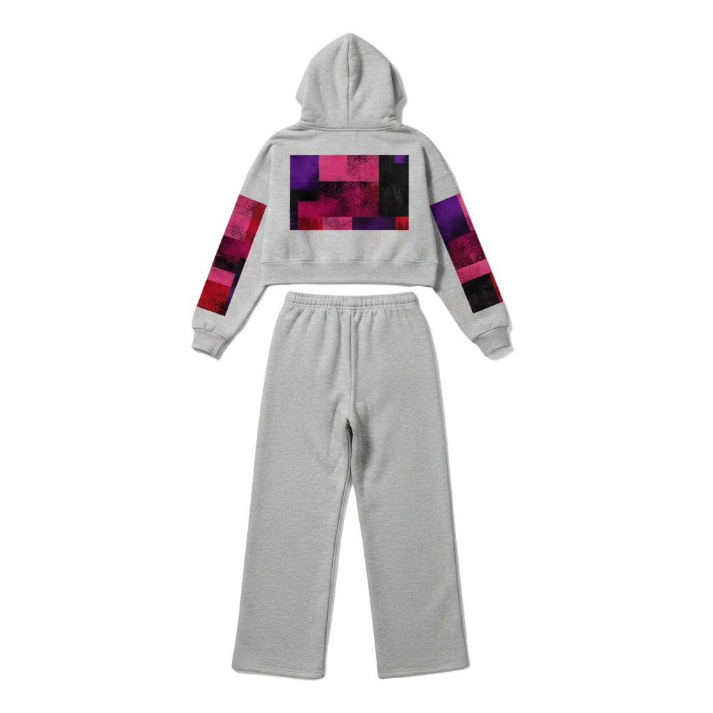"Brie" Patchwerk Fleece Tracksuit