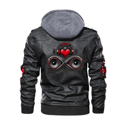 Infinity Sione™ "Heartbeatz"  Leather Jacket