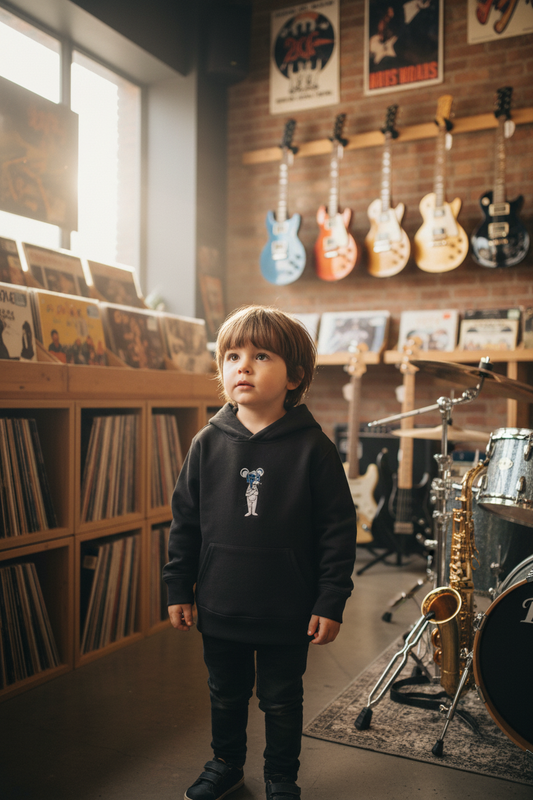 "Danger Mouse" Toddler Embroidered Fleece Hoodie
