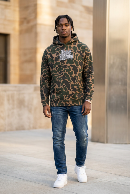 Brooklyn Republic Essentials™ "Raise Legends" Embroidered Middleweight Hoodie