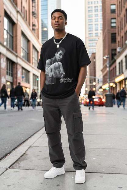 "Your Arms Too Short To Box With God" Cotton T-Shirt